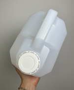  Galão Bombona 5L Virgem Para Armazenamento E Transporte Tampa Rosqueável Plástico Resistente Multiuso
