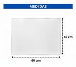 Lousa quadro branco ECO alumínio 40x30cm/60x40cm/80x60cm