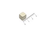 Ímã de neodímio bloco 10x10x10 mm - N42