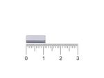 Ímã de neodímio bloco 11x3x3,5 mm - N45