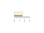 Ímã de neodímio bloco 16x10x3 mm - N42