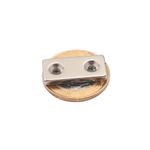 Ímã de neodímio bloco 25x12x3 mm - N42 - c/ 2 furos escariado M3