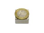 Ímã de neodímio bloco 25,4x25,4x12,7 mm - N42