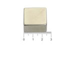 Ímã de neodímio bloco 25,4x25,4x12,7 mm - N42