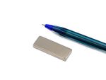 Ímã de neodímio bloco 30x11x3,3 mm - 35EH para 200ºC