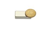 Ímã de neodímio bloco 30x15x6 mm - N50
