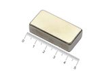Ímã de neodímio bloco 40x20x10 mm - N42