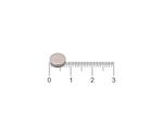 Ímã de neodímio 8x2 mm - N42