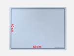 Quadro magnético flexivel branco 60 x 40 cm para vidros