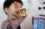 Mini Geladeira Magnética com Alimentos