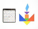 Tangram Magnético - Pequeno