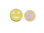 Ímã de Ferrite 30x4 mm - 12 peças - Smile Amarelo