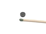 Ímã de Ferrite 8x2 mm bipolar c/ 3 bolas