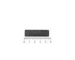 Ímã de Ferrite Bloco 50x10x10 mm