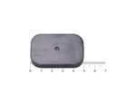 Ímã de Ferrite Bloco 50x32x8 mm