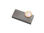 Ímã de Ferrite Bloco 75x35x10 mm