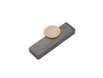 Ímã de Ferrite Bloco 80x22x10 mm