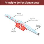 Placa Magnética Ferrite 200x500 mm