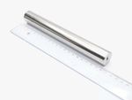 Barra Magnética Neodímio 9.000 Gauss - 25,4 x 400 mm c/ Furo M8