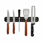 Barra Magnética para Facas 55cm em Plástico ABS – Suporte com Ímã Forte