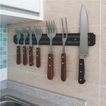 Barra Magnética para Facas 55cm em Plástico ABS – Suporte com Ímã Forte