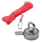 Kit de Pesca Magnética – Ímã 300 kg + Corda 20 m