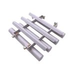 Grade Magnética em Ferrite redonda 200 mm - 1500 Gauss