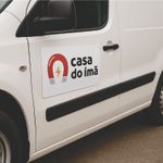 Ímã Flexível 0,8 mm de espessura com adesivo - 1 Metro