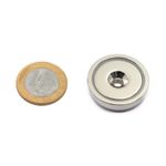Fixador Magnético 32x7 mm com Furo Escareado