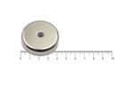 Fixador Magnético 42x9 mm com Furo Escareado