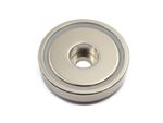 Fixador Magnético 48x11 mm com Furo Rebaixado