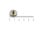 Fixador Magnético 16x5 mm com pino roscado M4