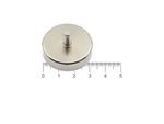 Fixador Magnético 32x8 mm com pino roscado  M6