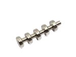 Fixador Magnético 20x7 mm com pino c/ rosca interna - 10 peças