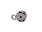 Fixador Magnético 74x28 mm com olhal na lateral e na face para pesca magnética - 300KG