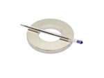 Ímã de neodímio anel 100x10 mm furo 50,8 mm - N42