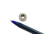 Ímã de neodímio anel 14x3 mm furo escareado 8x4 mm - N42