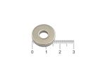 Ímã de neodímio anel 17x3 mm furo 6,5 mm - N42