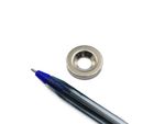 Ímã de neodímio anel 17x3 mm furo escareado 9,5x6,5 mm - N42 - 100 peças
