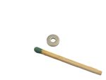 Ímã de neodímio anel 9,5 x 1,5 mm furo 3,5 mm - N42