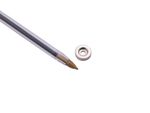Ímã de neodímio anel 12,7x3,17 mm furo rebaixado 6,7 mm mm - N42