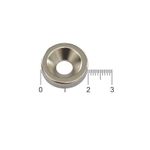 Ímã de neodímio anel 20x5 mm furo escareado 14x7 mm - N42