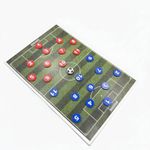 Kit Quadro Tático Futebol Magnético 20x30cm + 24 Peças