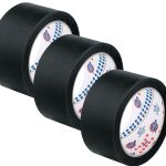 Fita Crepe Preta 48mm X 50m Eurocel - 3 Unidades