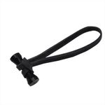Elásticos Abotoáveis Magic Ties Preto - 100 Unidades