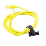 Elásticos Abotoáveis Magic Ties Preto - 100 Unidades
