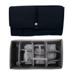 Kit Divisória para Cases Preto MP-0055 + LID Organizador Tampas para Notebook 