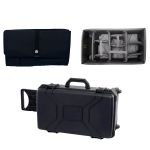 Kit Case Patola MP-0055 Preta + Lid Organizer Notebook + Divisória Organizadora