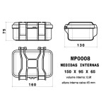 Case Rígido Patola MP-008 Rosa