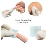 Lenço Umedecido Álcool Isopropílico de Bolso - 1 sachê